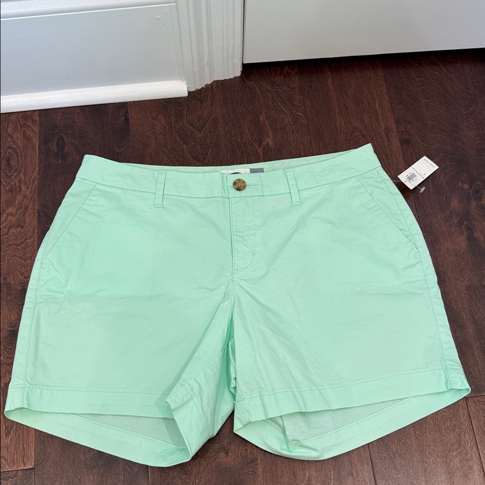 NEW Old Navy Women’s Shorts Mint Green Spring Easter Summer, size 6